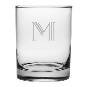 Hudson Monogram Drinkware