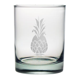 Pineapple Hand Cut Drinkware