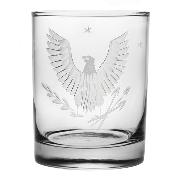 Federal Eagle Hand Cut Drinkware