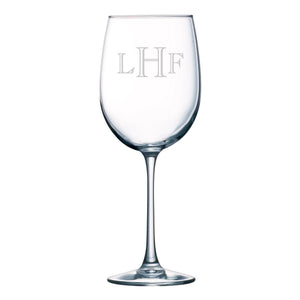 Engraver 3-Letter Monogram Drinkware