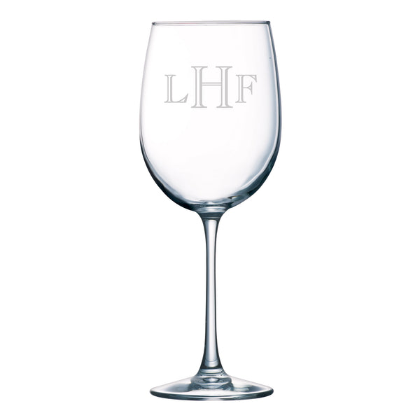 Engraver 3-Letter Monogram Drinkware
