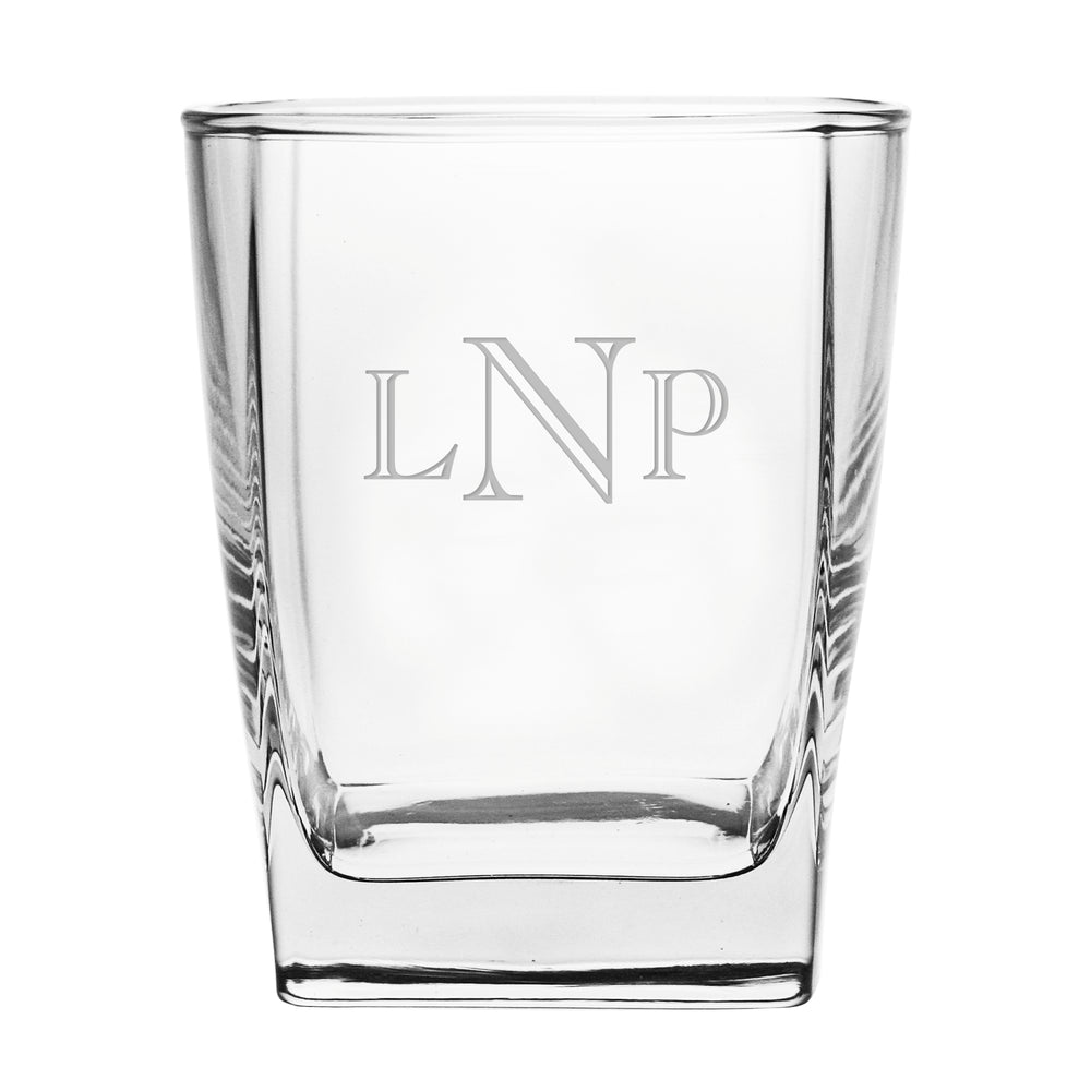 Engraver 3-Letter Monogram Drinkware