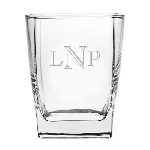 Engraver 3-Letter Monogram Drinkware