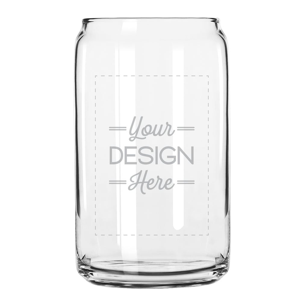 CUSTOM Beer Can Glass