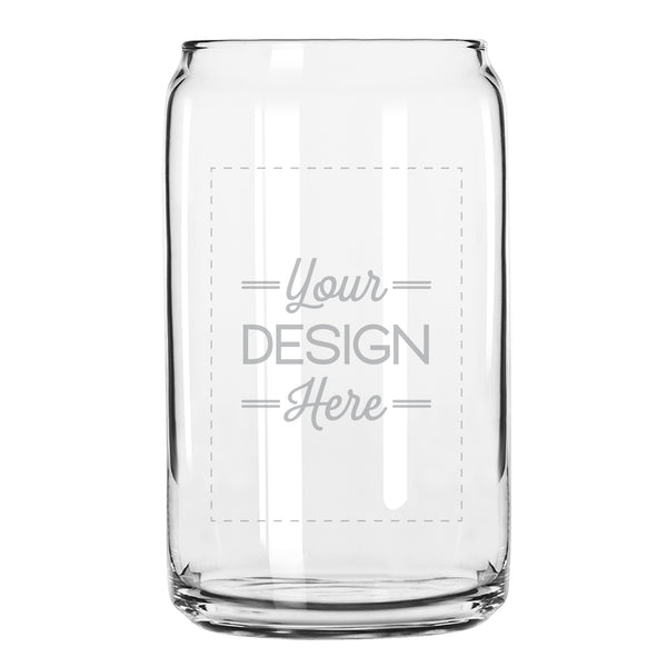 CUSTOM Beer Can Glass