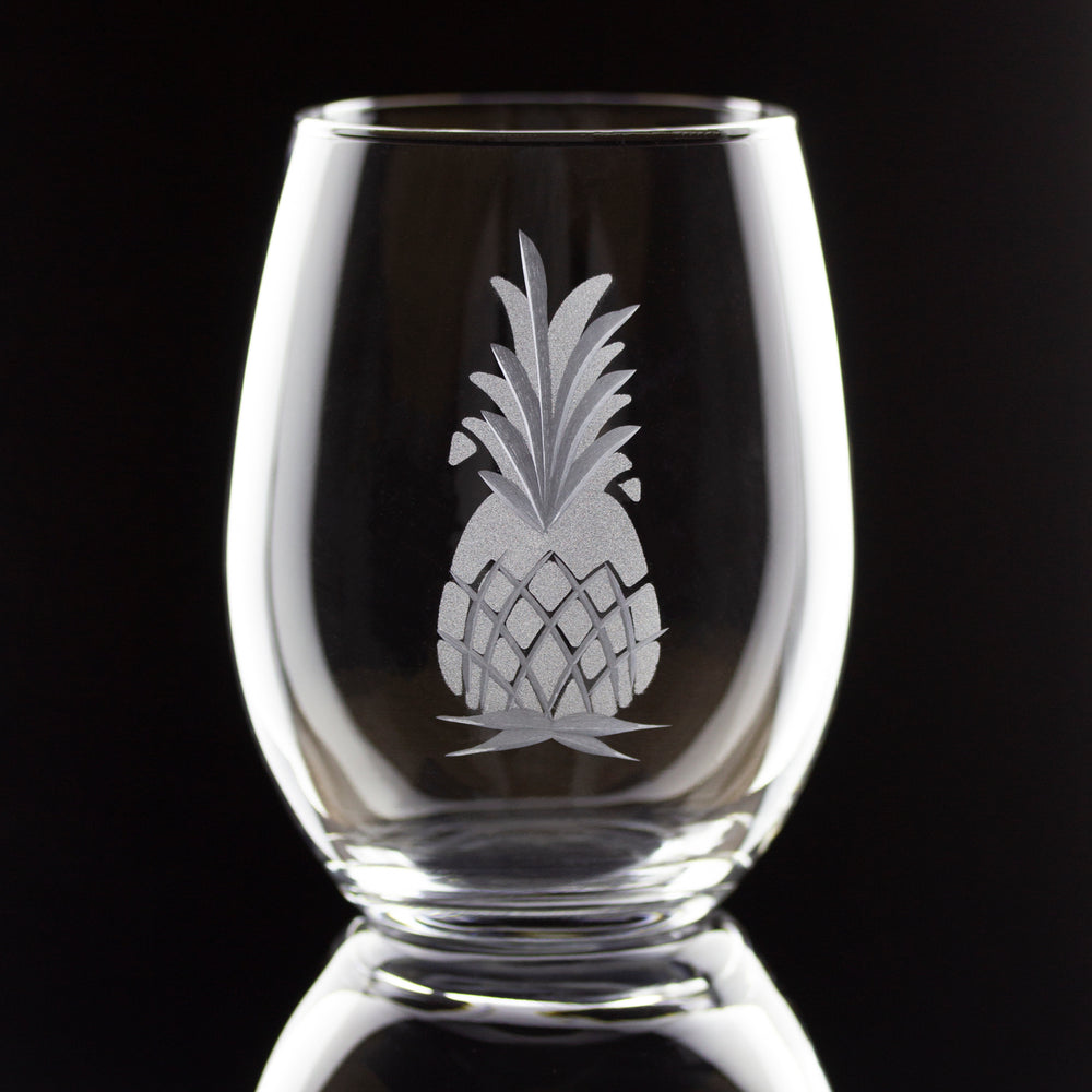 Pineapple Hand Cut Drinkware