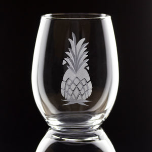 Pineapple Hand Cut Drinkware