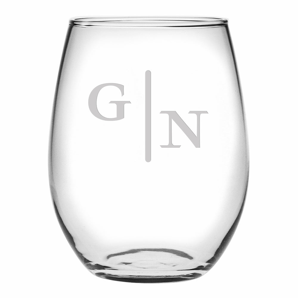 Quinn 2-Letter Monogram Drinkware