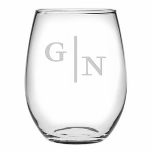 Quinn 2-Letter Monogram Drinkware