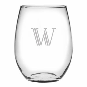 Hudson Monogram Drinkware