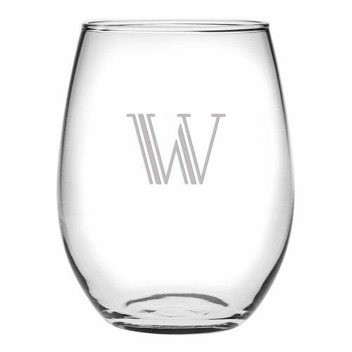 Hudson Monogram Drinkware