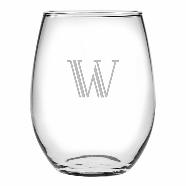 Hudson Monogram Drinkware