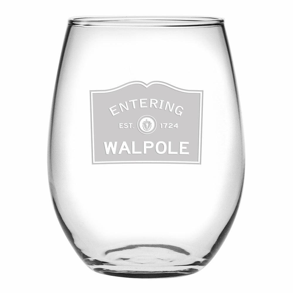 Entering Sign Drinkware - Personalized City/Town and Established Date