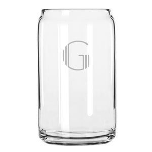 Hudson Monogram Drinkware