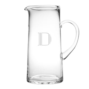 Hudson Monogram Tankard Pitcher