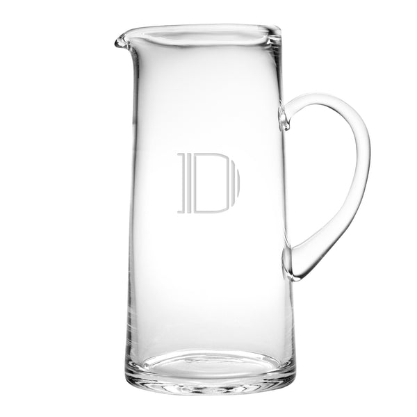 Hudson Monogram Tankard Pitcher