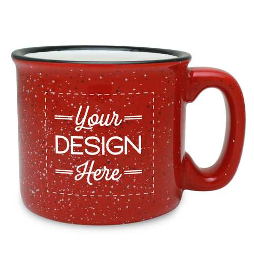 CUSTOM Ceramic Camp Mug