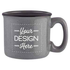 CUSTOM Ceramic Camp Mug