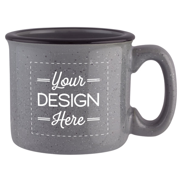 CUSTOM Ceramic Camp Mug