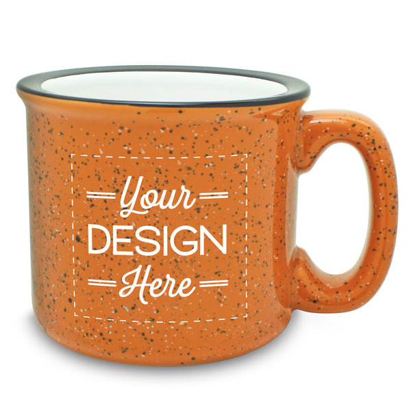 CUSTOM Ceramic Camp Mug