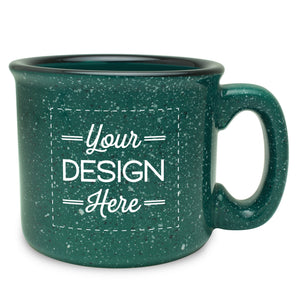 CUSTOM Ceramic Camp Mug