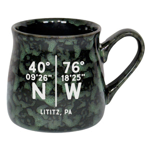 Parallel Lat Long Ceramic Tavern Mug