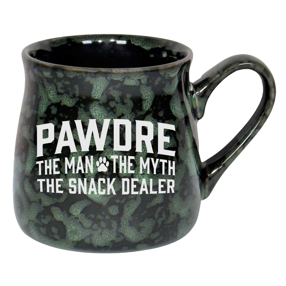 Pawdre The Man The Myth Etched Ceramic Mug