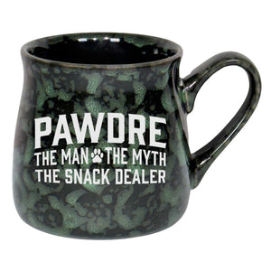 Pawdre The Man The Myth Etched Ceramic Mug
