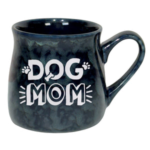 Dog Mom Etched Ceramic Mug