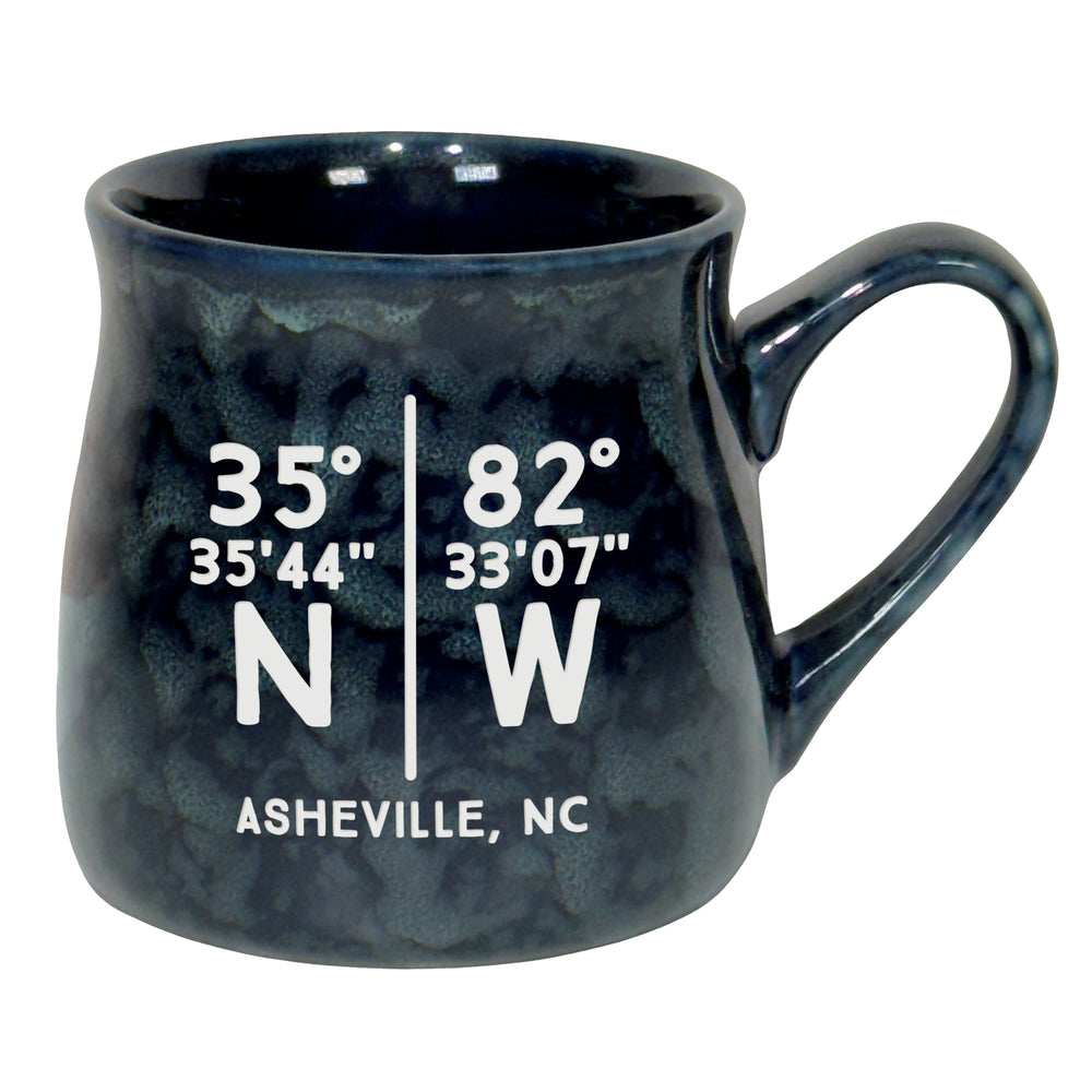 Parallel Lat Long Ceramic Tavern Mug