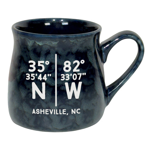 Parallel Lat Long Ceramic Tavern Mug