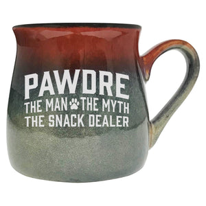 Pawdre The Man The Myth Etched Ceramic Mug