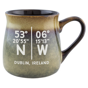 Parallel Lat Long Ceramic Tavern Mug
