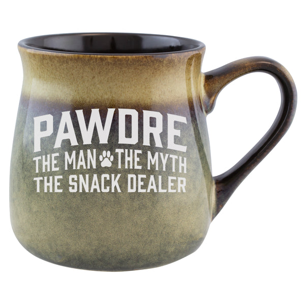 Pawdre The Man The Myth Etched Ceramic Mug