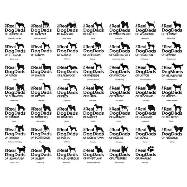 The Real Dog Dads Ceramic Tavern Mug