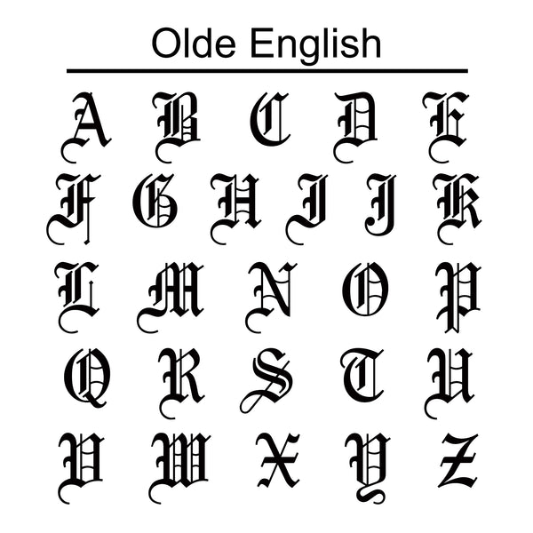 Olde English Monogram Highball Glass
