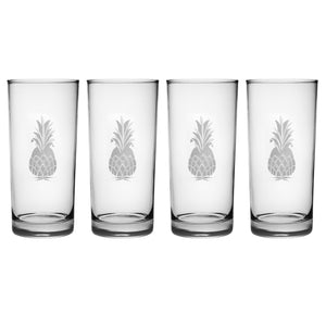 Pineapple Hand Cut Drinkware
