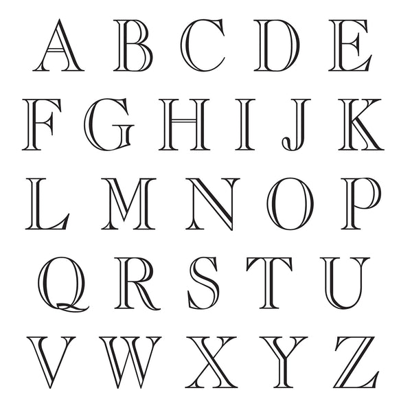 Engraver 3-Letter Monogram Drinkware