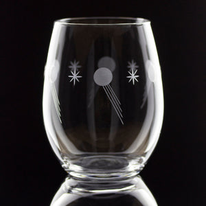 Apollo Hand-Cut Stemless Wine Glass