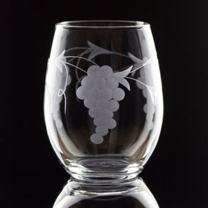 Sonoma Hand-Cut Stemless Wine Glass