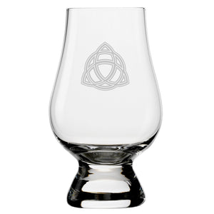 Celtic Knots Glencairn Classic Scotch Whisky Glasses, Set of 4