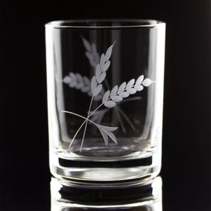 Laramie Hand-Cut Double Rocks Glass