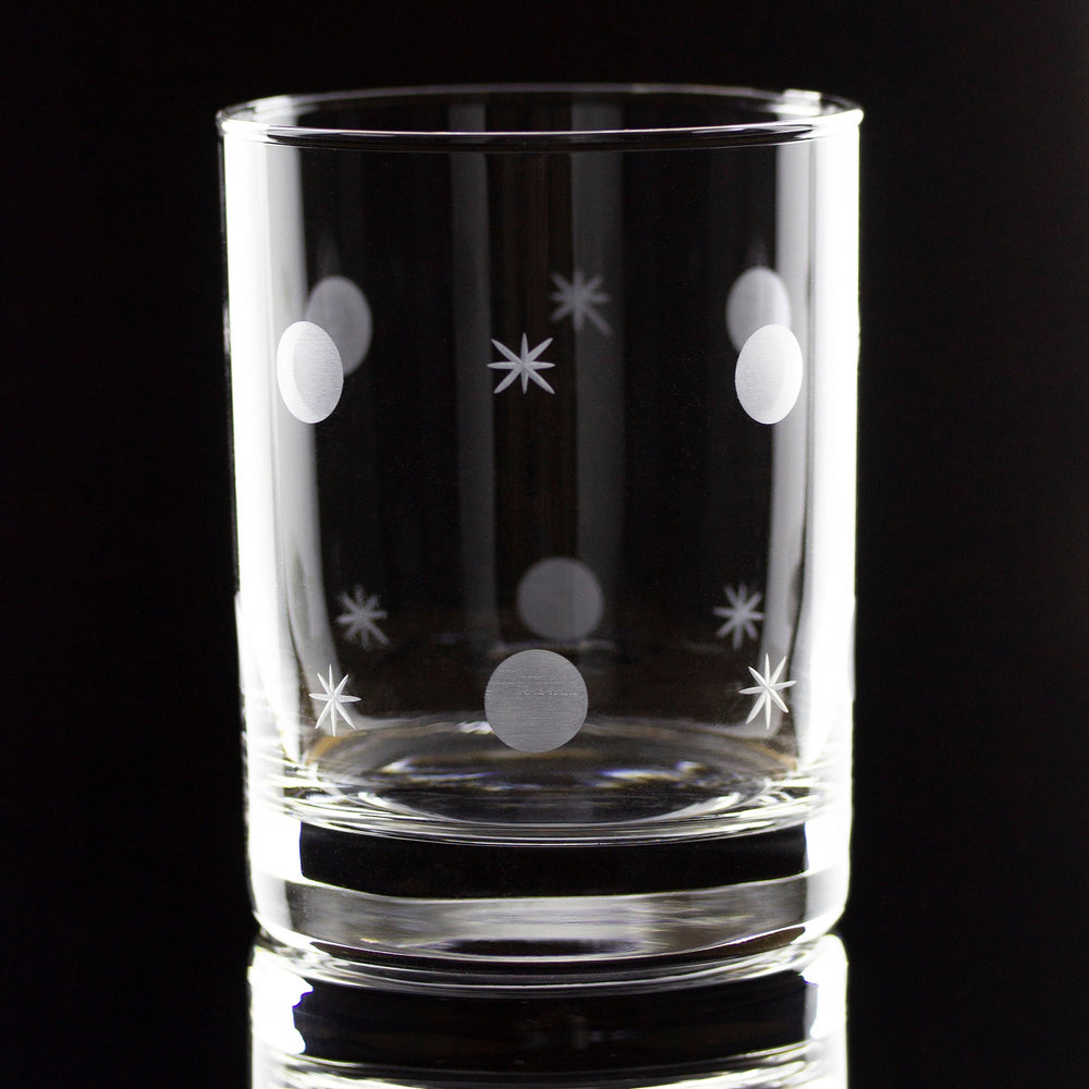 Double Norse Hand-Cut Double Rocks Glass