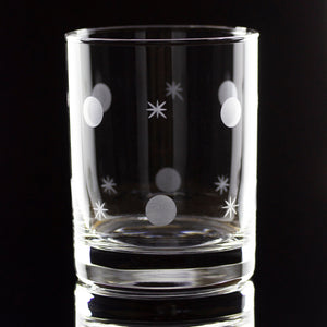 Double Norse Hand-Cut Double Rocks Glass