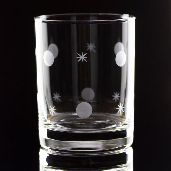 Double Norse Hand-Cut Double Rocks Glass