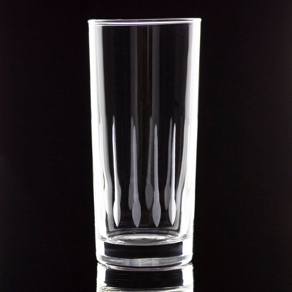 Oslo Hand-Cut Hiball Glass