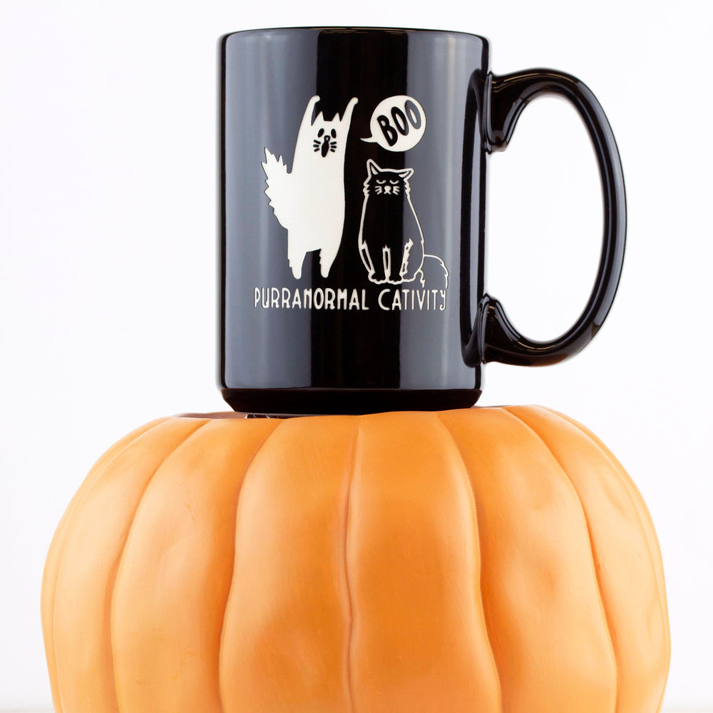 Purranormal Cativity Etched Ceramic Mug