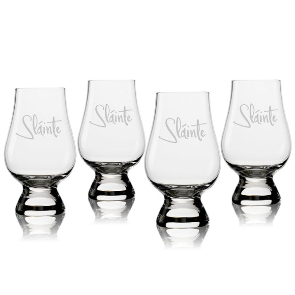 Sláinte Glencairn Classic Scotch Whisky Glasses, Set of 4