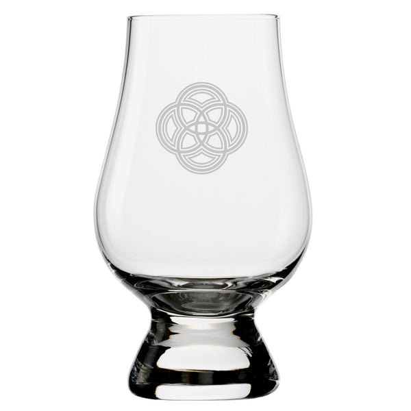 Celtic Knots Glencairn Classic Scotch Whisky Glasses, Set of 4