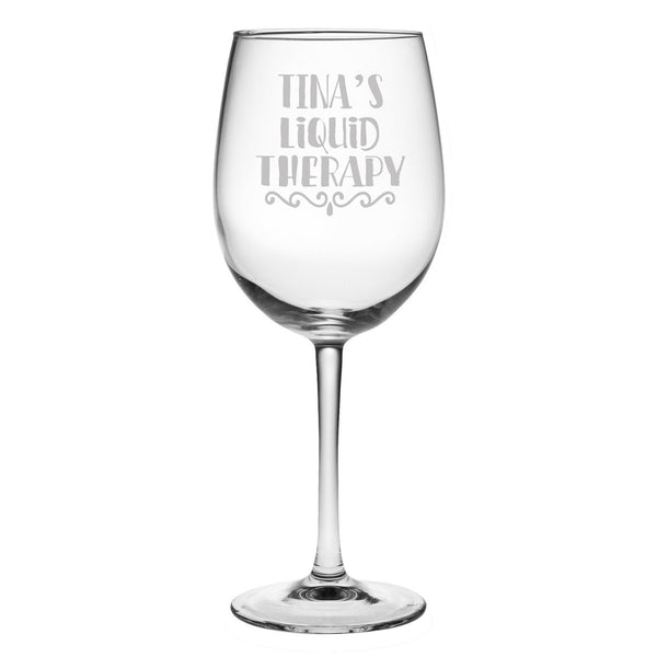 Liquid Therapy Wine Glass